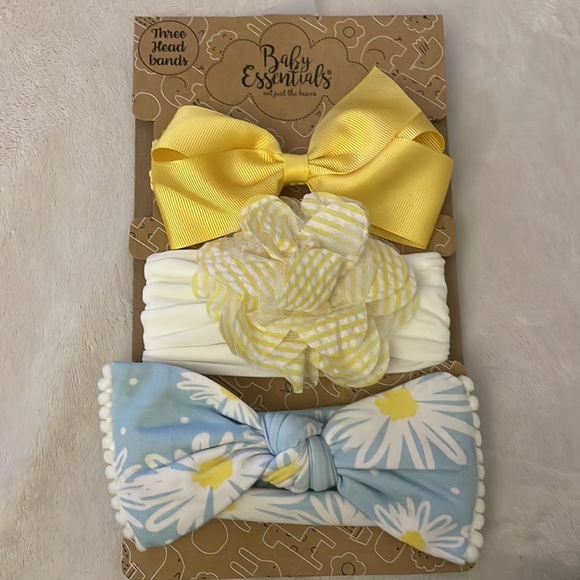 3 baby headbands, 0-24 months - Picture 2 of 4